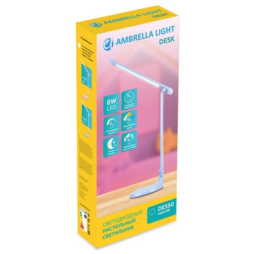 Настольная лампа офисная Ambrella Light DE DE550 в Нижнем Новгороде фото 4
