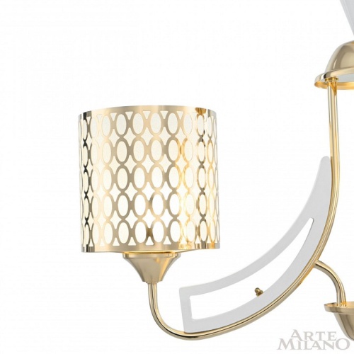 Подвесная люстра Arte Milano Florentia-3387 303387/3 Wh/Gd в Нижнем Новгороде фото 2