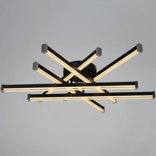 Люстра на штанге  63090-0.3-06 BK в Нижнем Новгороде фото 5