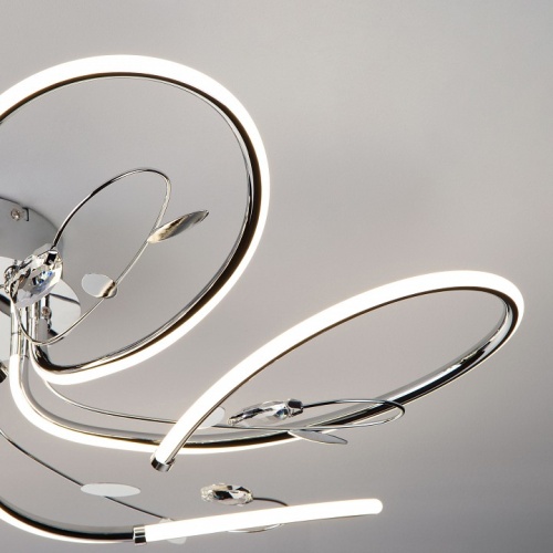 Потолочная люстра Eurosvet Venzel 90082/6 хром в Нижнем Новгороде фото 7