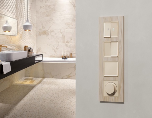 Выключатель двухполюсной самовозвратный без рамки Ambrella Volt MA MA321050 в Нижнем Новгороде фото 4