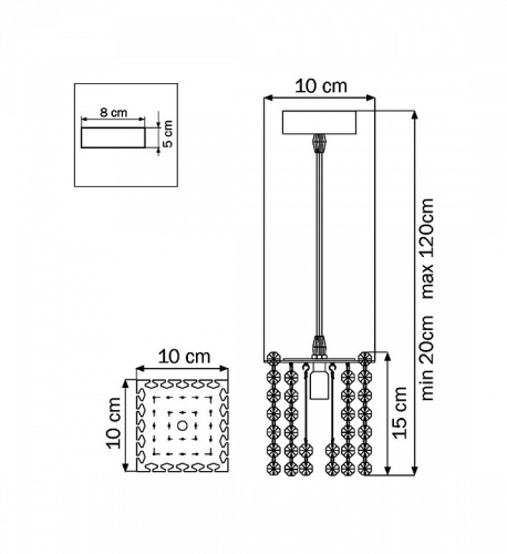Подвесной светильник Lightstar Cristallo 795412 в Нижнем Новгороде фото 3