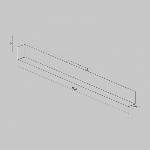 Накладной светильник Maytoni BASIS TR012-2-20W3K-B в Архангельске фото 5