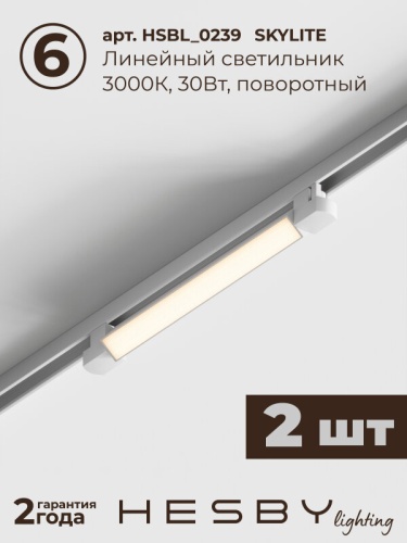 Комплект трековый Hesby Lighting Skylite №5 HSBL_kompl_S005_NI3W3K в Нижнем Новгороде фото 3
