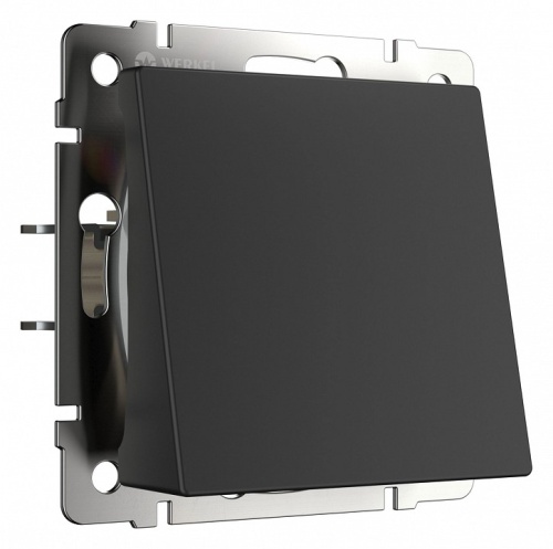 Розетка для вывода кабеля без рамки Werkel черный матовый W1150208 в Нижнем Новгороде