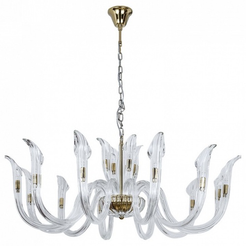 Подвесная люстра Newport 3650 3654+12/C gold в Нижнем Новгороде фото 2