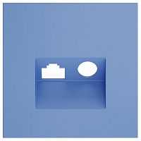 Накладка для ТВ-розетки и RJ-11 или RJ-45 Voltum S70 VLS002715 в Нижнем Новгороде