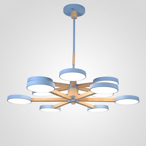 Люстра на штанге Imperiumloft TURNA Blue TURNA-DBL01 в Нижнем Новгороде