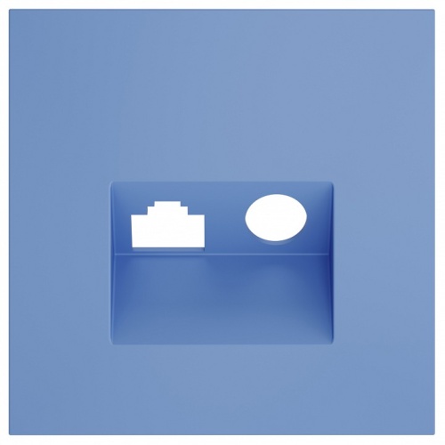 Накладка для ТВ-розетки и RJ-11 или RJ-45 Voltum S70 VLS002715 в Нижнем Новгороде