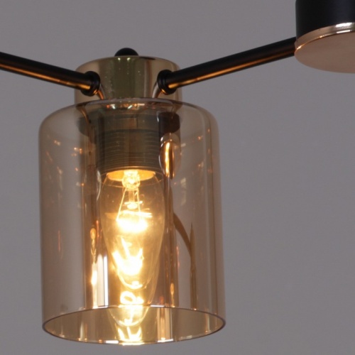 Люстра на штанге 01606-0.3-04 BK+FGD в Нижнем Новгороде фото 2