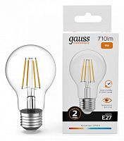 Лампа светодиодная Gauss Filament Elementary E27 9Вт 2700K 22219 в Нижнем Новгороде