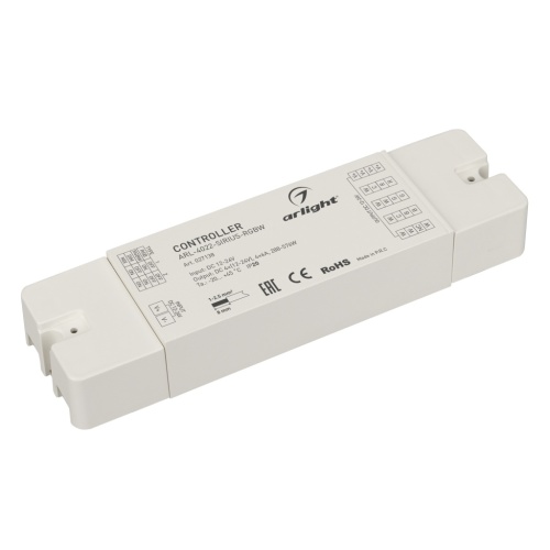 Контроллер ARL-4022-SIRIUS-RGBW (12-24V, 4x6A, RF) (Arlight, IP20 Пластик, 2 года) в Белово