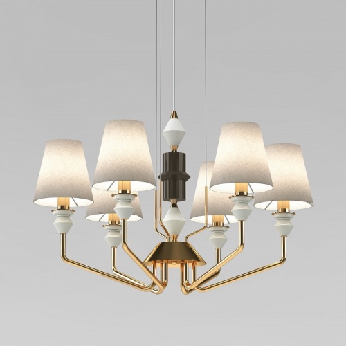 Подвесная люстра Eurosvet Olaria 101012/6 латунь Smart в Нижнем Новгороде фото 2