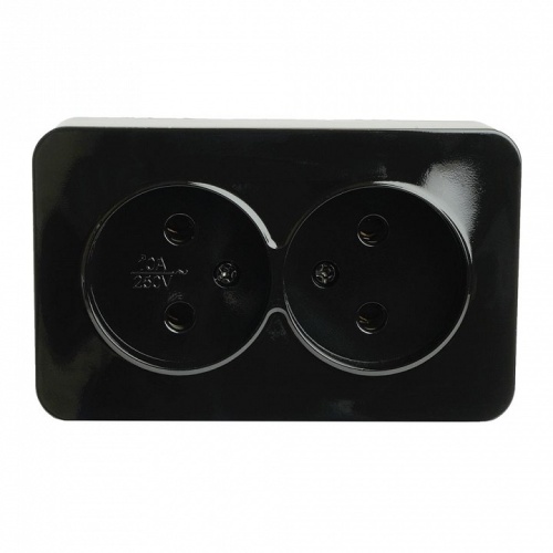 Розетка двойная без заземления Stekker София 49315 в Нижнем Новгороде фото 6