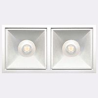 Встраиваемый светильник Italline IT06-6020 IT06-6020 white 4000K - 2 шт. + IT06-6022 white в Нижнем Новгороде