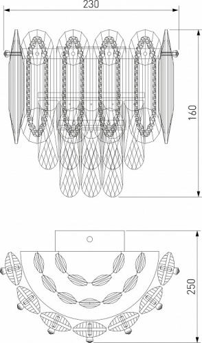Накладной светильник Bogate's Chaleur 422/1 в Нижнем Новгороде фото 4