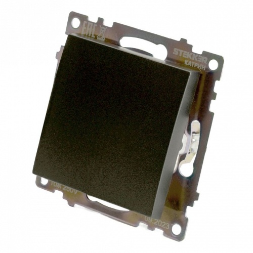 Переключатель перекрестный одноклавишный без рамки Stekker Катрин 49416 в Нижнем Новгороде фото 4