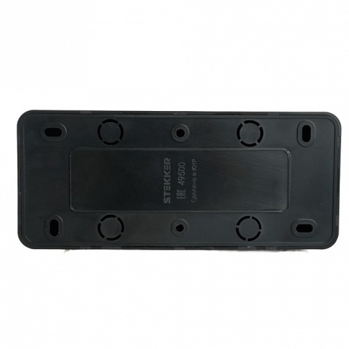 Розетка тройная без заземления Stekker София 49500 в Нижнем Новгороде фото 6