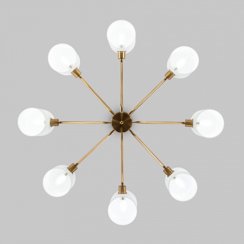 Люстра на штанге Eurosvet Bambola 60157/8 латунь в Нижнем Новгороде фото 6