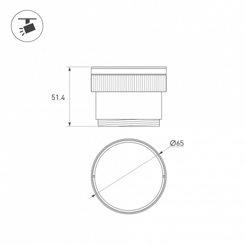 Насадка с фиксированным углом Arlight ARTIFACT 059711 в Нижнем Новгороде фото 2