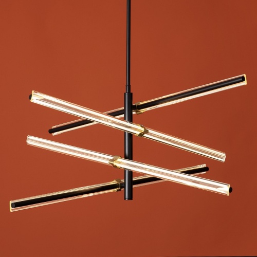 Люстра на штанге Freya Brilliance FR5557PL-L22B в Нижнем Новгороде фото 8