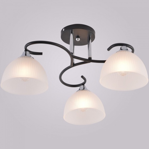 Люстра на штанге 01635-0.3-03 BK+CR в Нижнем Новгороде фото 4