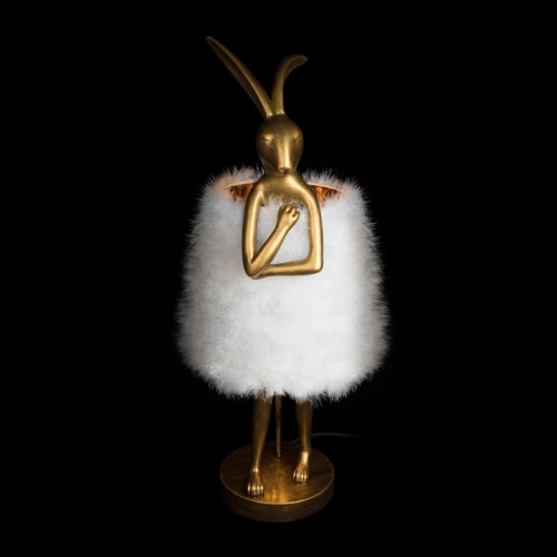 Настольная лампа декоративная Loft it Lapine 10315/B White fluff в Нижнем Новгороде фото 5