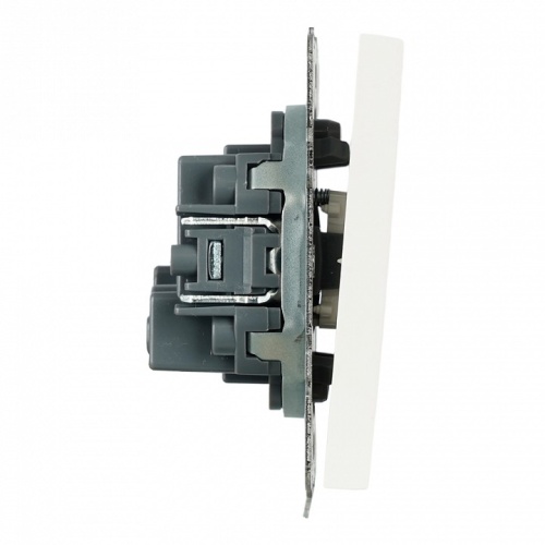 Выключатель самовозвратный двухклавишный без рамки Stekker Эмили 50325 в Нижнем Новгороде фото 6