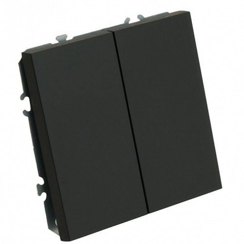 Переключатель перекрестный двухклавишный без рамки Stekker Эмили 50167 в Нижнем Новгороде фото 6