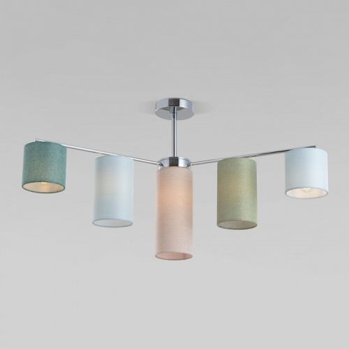 Люстра на штанге Eurosvet Pastel 60151/7 хром в Нижнем Новгороде