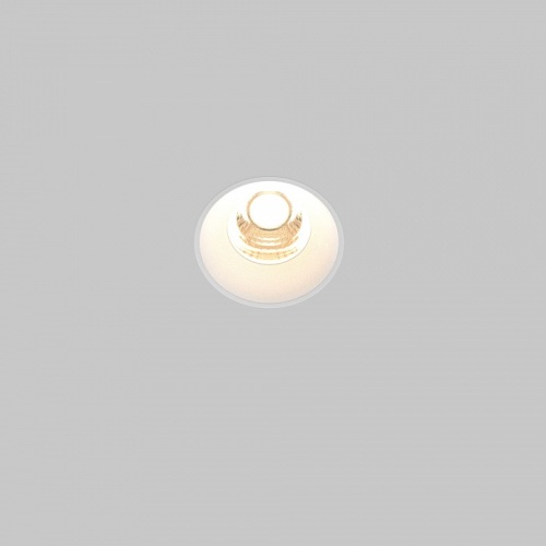 Встраиваемый светильник Maytoni Round DL058-7W3K-TRS-W в Новой Ляле фото 2
