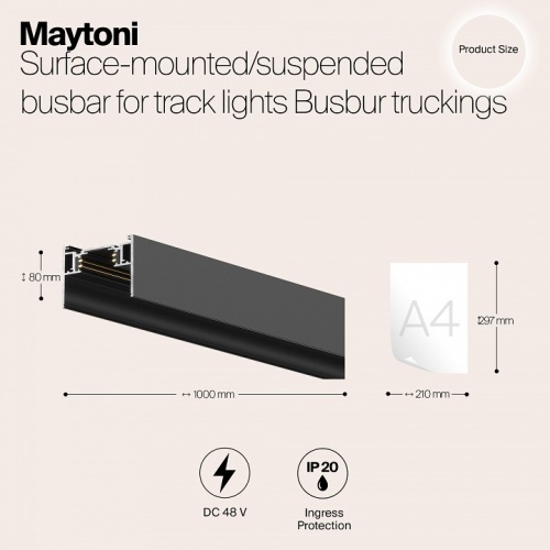 Трек накладной Maytoni Busbar trunkings TRX004-211B в Нижнем Новгороде фото 3