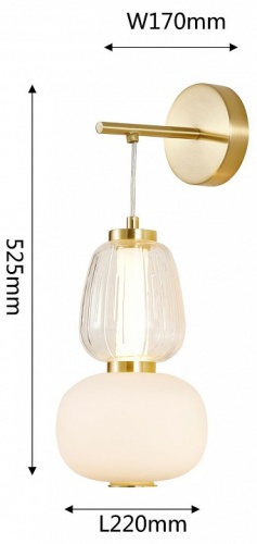 Бра Favourite Bella 4057-1W в Нижнем Новгороде фото 6