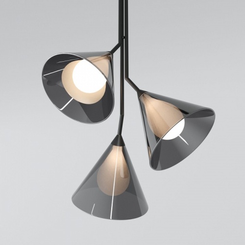 Подвесная люстра Eurosvet Enigma 70161/3 черный в Нижнем Новгороде фото 4