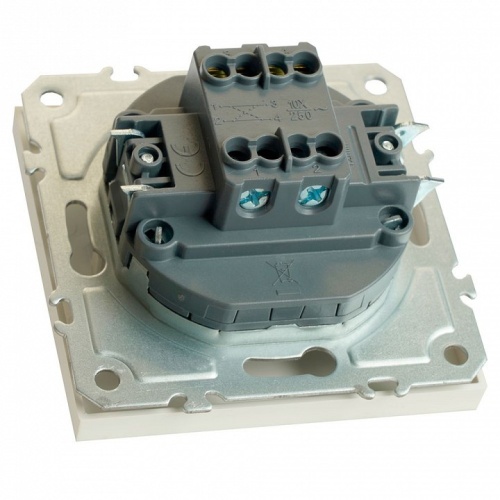 Переключатель перекрестный одноклавишный без рамки Stekker Эмили 49871 в Нижнем Новгороде фото 7