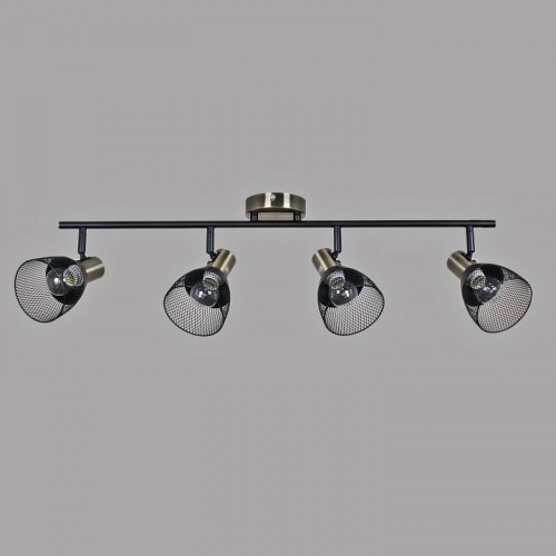 Люстра на штанге  05965-0.8-04 BK+AB в Нижнем Новгороде фото 3