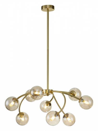 Люстра на штанге Indigo Intero 11024/9R Gold в Нижнем Новгороде фото 4