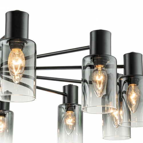 Люстра на штанге Escada Diversity 2120/12P Black в Нижнем Новгороде фото 2