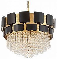 Подвесная люстра LUMINA DECO MOLINA LDP 7045-600 BK+GD в Нижнем Новгороде