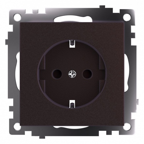 Розетка с заземлением и со шторкой, без рамки Stekker Катрин 49028 в Нижнем Новгороде фото 7