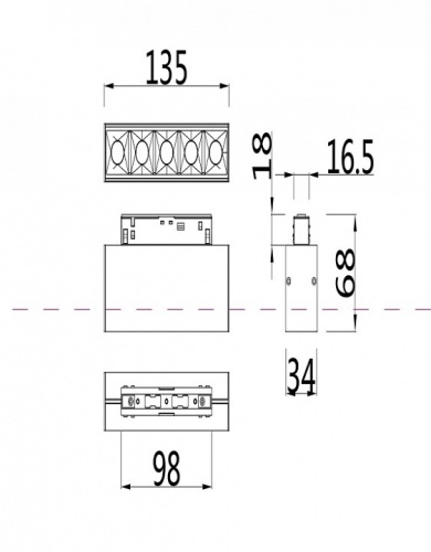 Накладной светильник Maytoni Points TR014-2-10W4K-W в Белокурихе фото 2