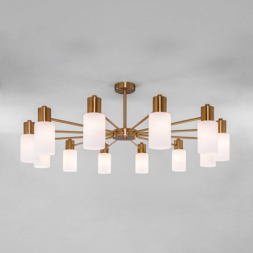 Потолочная люстра Eurosvet Vegga 70160/12 латунь Smart в Нижнем Новгороде фото 4