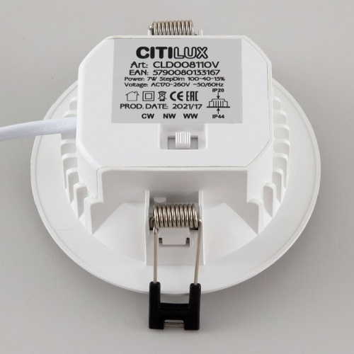 Встраиваемый светильник Citilux Акви CLD008110V в Чайковском фото 13