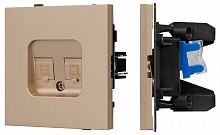 Розетка двойная Ethernet RJ-45 и со шторками, без рамки Arlight SCT-TENDO 054103 в Нижнем Новгороде