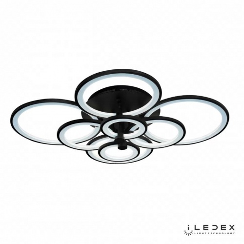 Потолочная люстра iLedex Ring A001/8 BK в Нижнем Новгороде фото 3