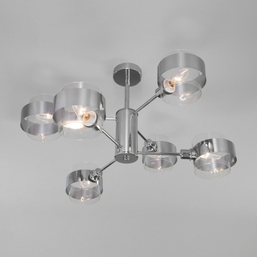 Люстра на штанге Eurosvet Arcada 70127/6 хром в Нижнем Новгороде фото 4