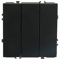 Выключатель трехклавишный без рамки Stekker Эмили 49844 в Нижнем Новгороде