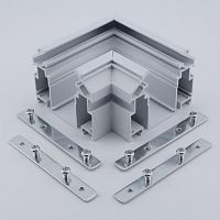 Соединитель угловой L-образный для треков встраиваемых Aployt Magnetic track 220 APL.0286.10.02 в Нижнем Новгороде