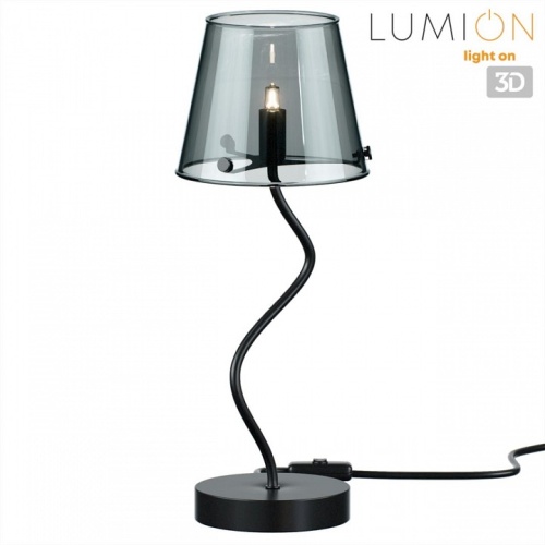 Настольная лампа декоративная Lumion Smoky 6570/1T в Качканаре фото 3