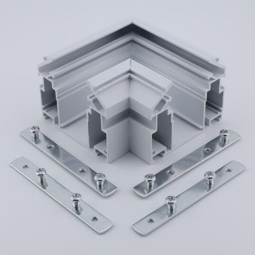 Соединитель угловой L-образный для треков встраиваемых Aployt Magnetic track 220 APL.0286.10.02 в Нижнем Новгороде